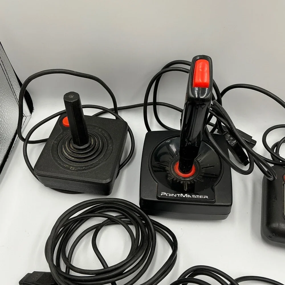 ColecoVision Video Game System Console with Controllers and Games Lot Tested